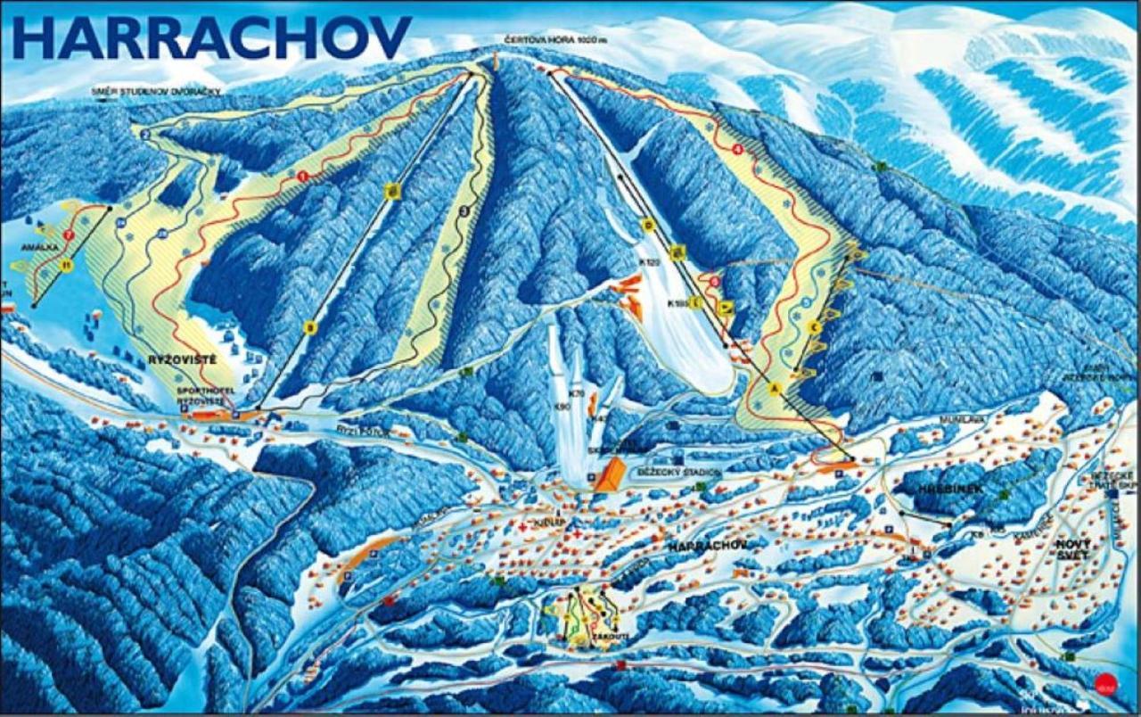Sport Hotel Pomi Harrachov Esterno foto